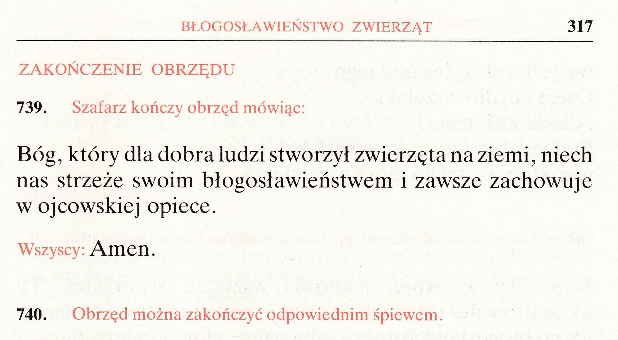 Błogosławieństwo zwierząt 2020