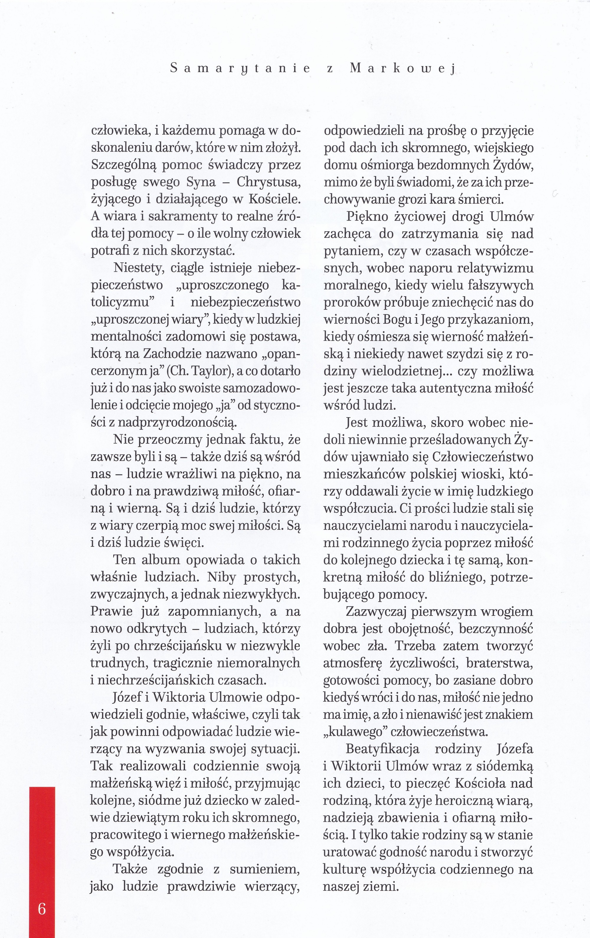 Parafialna pielgrzymka do Markowej