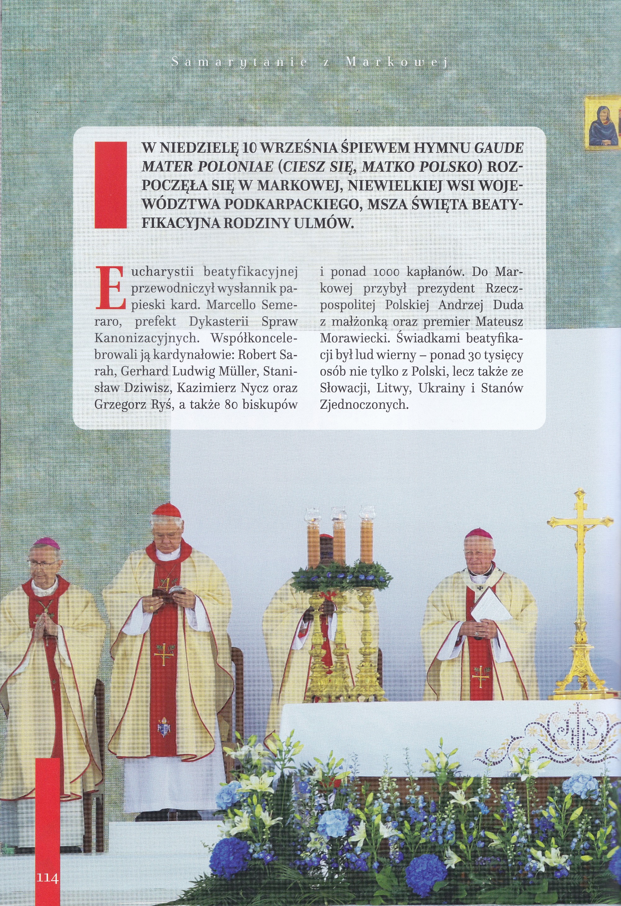 Parafialna pielgrzymka do Markowej