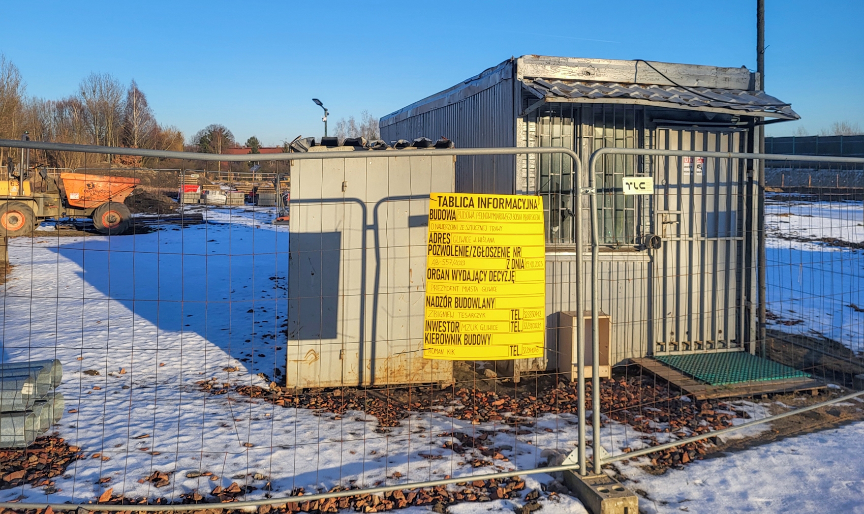 Pełnowymiarowe boisko piłkarskie na ul. Wiślanej